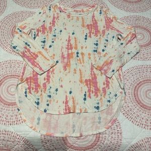 Girls Old Navy long sleeve luxe top size l 10/12